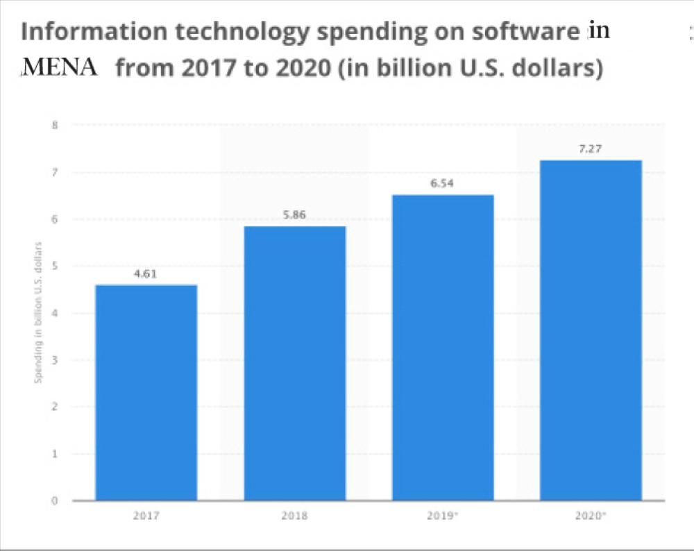 MENA software spend tops $6 billion