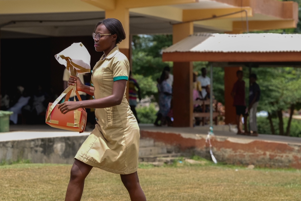 Zipline drone takes off in Ghana in this April 22, 2019 file photo. — Reuters