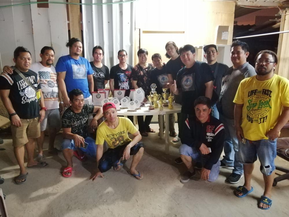 United Pinoy Racing Club Riyadh (UPRC) officers and winners