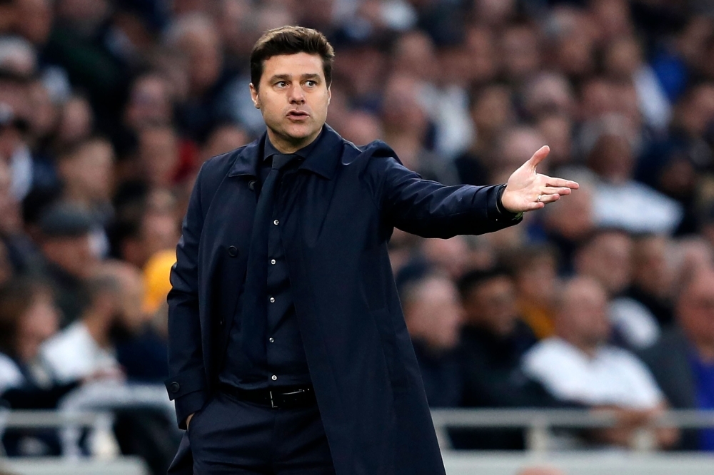 Tottenham Hotspur's Argentinian head coach Mauricio Pochettino gestures on the touchline during the UEFA Champions League semifinal first leg football match against Ajax at the Tottenham Hotspur Stadium in north London, on Tuesday. — AFP