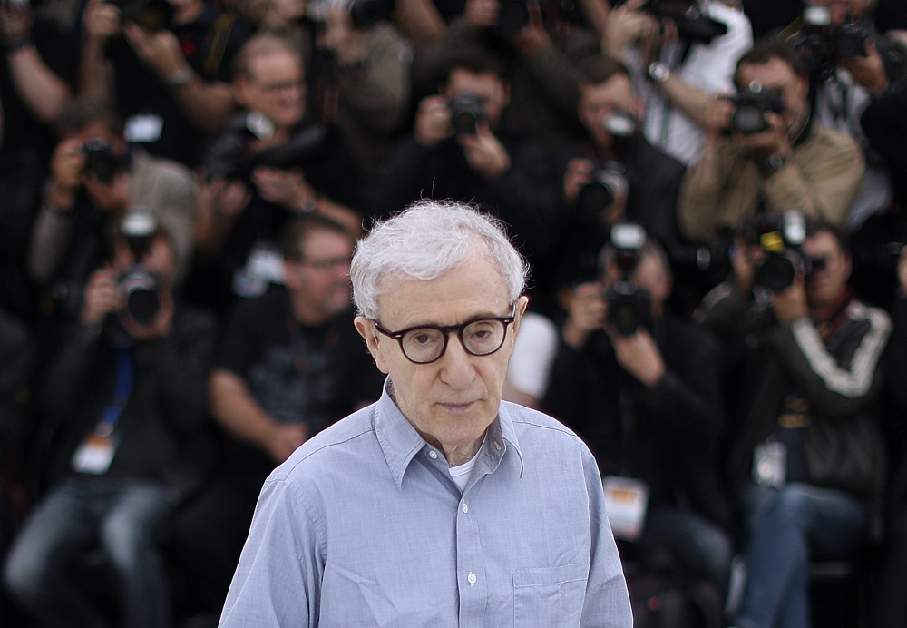 US director Woody Allen poses during a photo-call for the film “Cafe Society” ahead of the opening of the 69th Cannes Film Festival in Cannes, southern France, in this May 11, 2016 file photo. — AFP