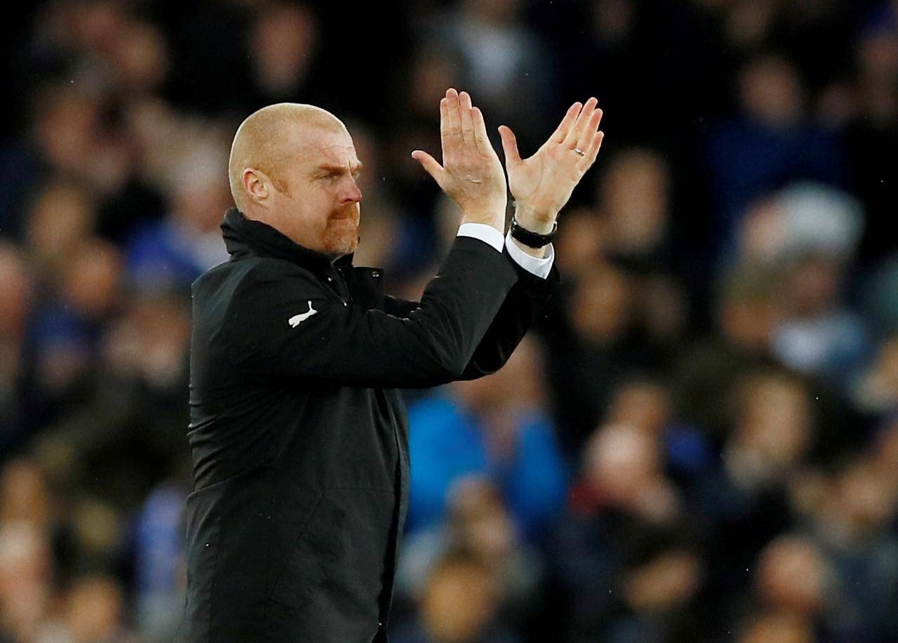Burnley manager Sean Dyche, seen in this file photo, says the side's reliance on English players will not change. — Reuters