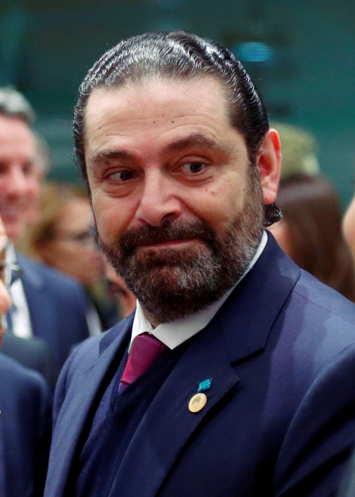 Lebanese Prime Minister Saad Al-Hariri