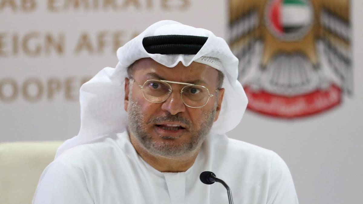 UAE's Minister of State for Foreign Affairs Anwar Gargash