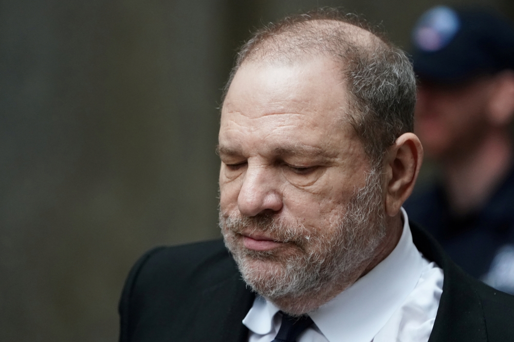 Film producer Harvey Weinstein departs from a court hearing in New York, New York, in this April 26, 2019 file photo. — Reuters
