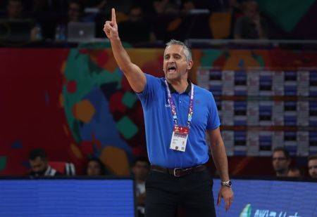 Coach Igor Kokoskov of Slovenia reacts during the European Championships EuroBasket 2017 semifinal in Istanbul, Turkey in this Sept. 14, 2017 file photo. — Reuters

