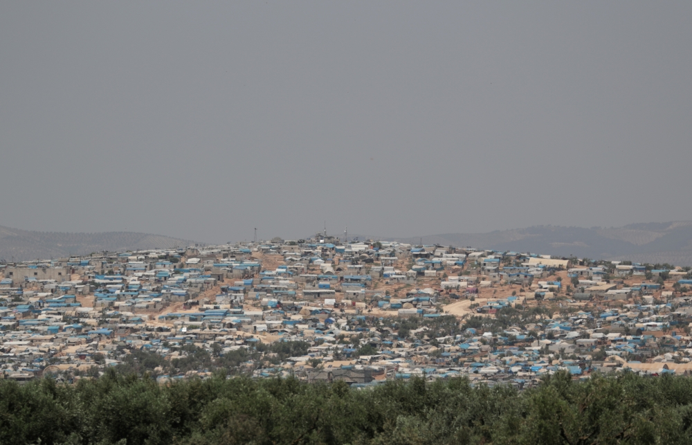 A general view of Atmeh camp for the displaced, in Atmeh town, Idlib province, Syri, in this May 15, 2019 file photo. — Reuters