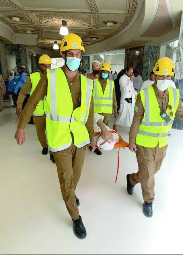 2,180 pilgrims receive first aid services in Makkah mosque in the first days of Ramadan
