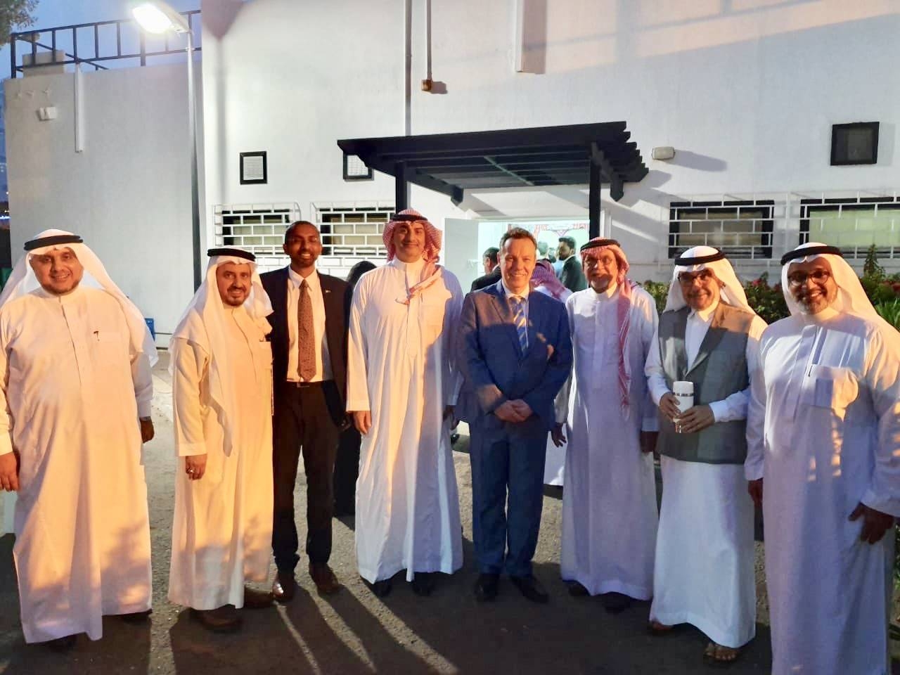 The iftar ceremony at the British Consulate General in Jeddah on Tuesday.
