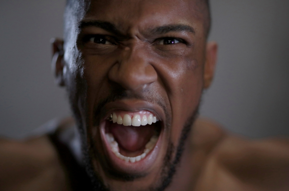 Anthony Joshua poses for a photograph at a portrait session ahead of his heavyweight title fight against Andy Ruiz Jr at the The Beacon Theatre, New York, United States. — Reuters 