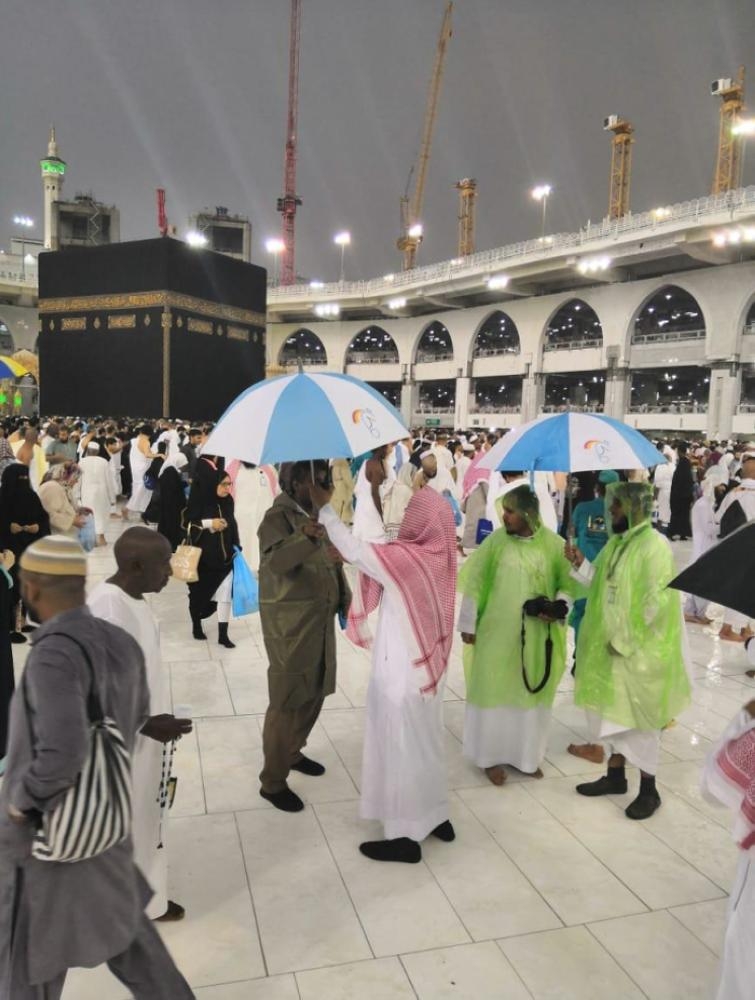 Rains bless Makkah
