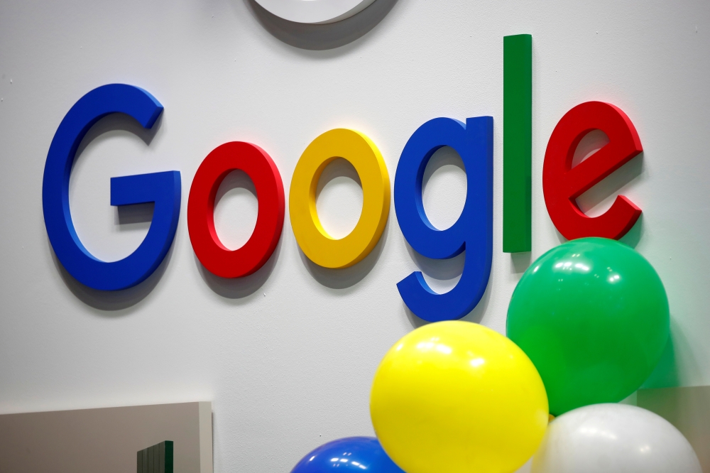 Google's logo is seen at Viva Tech fair in Paris, France. — Reuters