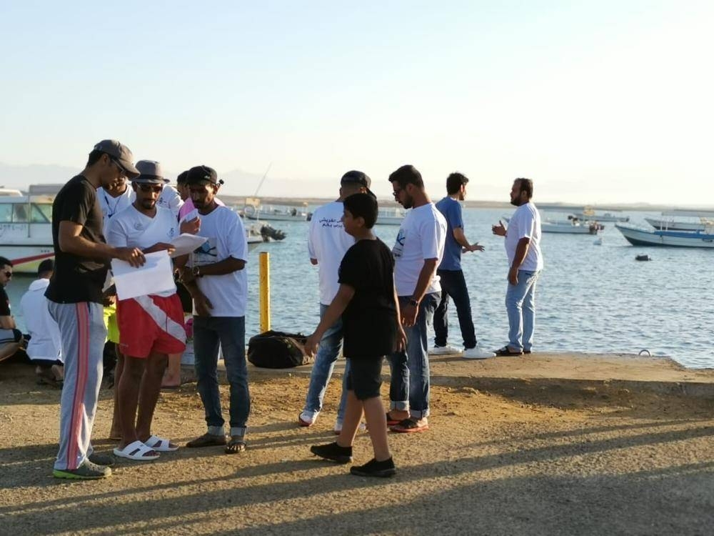 This competition is part of the events and activities of the Tourism Diving Festival being organized by the Saudi Commission for Tourism and National Heritage (SCTH). — Okaz photos
