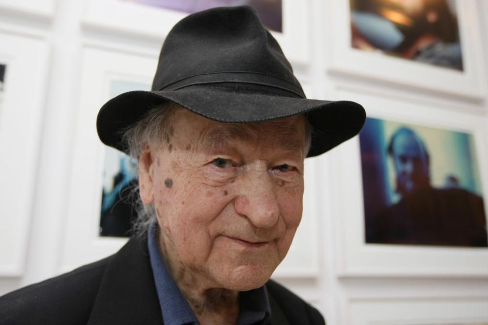 NEW YORK - MARCH 10:  Artist Jonas Mekas attends the 