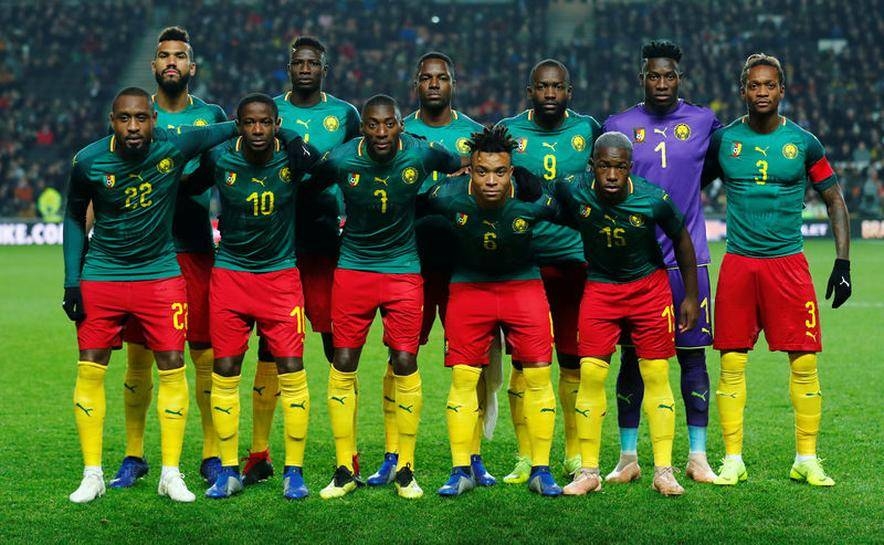Cameroon's squad, seen in this file photo, arrive in Egypt for the Africa Cup of Nations late on Saturday after delaying their departure over a pay dispute. — Reuters