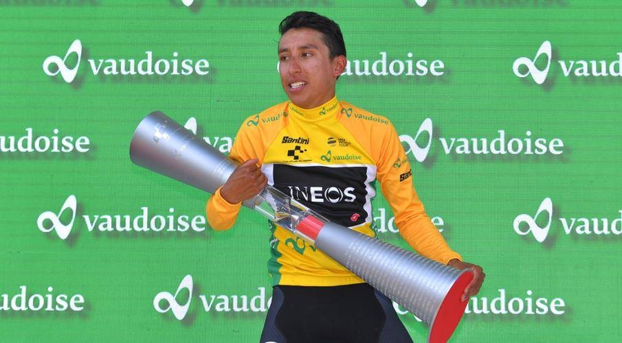Colombian climber Egan Bernal wrapped up victory in the Tour de Suisse on Sunday in the perfect warm-up for his tilt at next month's Tour de France. — AFP