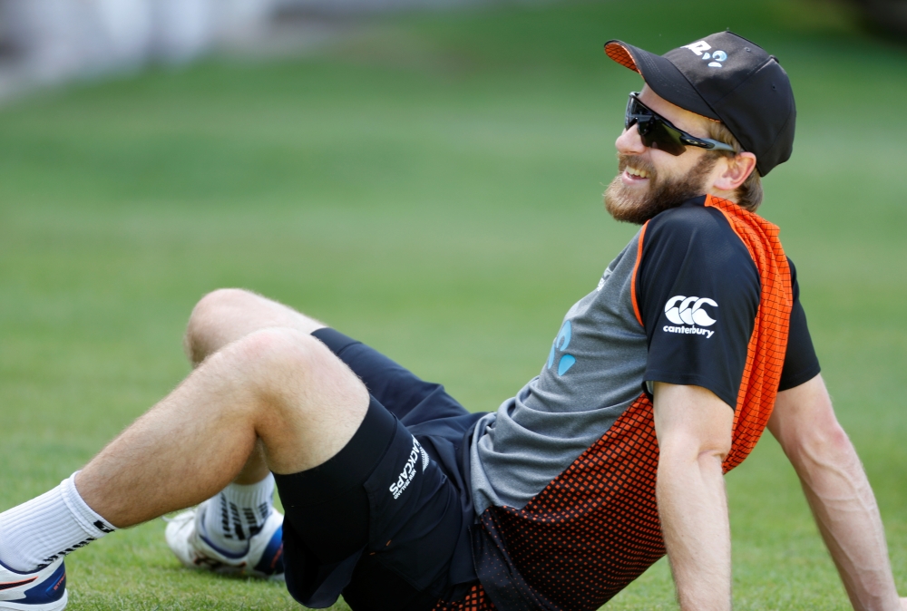 New Zealand's Kane Williamson during ICC Cricket World Cup nets at Lord's Cricket Ground, London, Britain on Friday. — Reuters