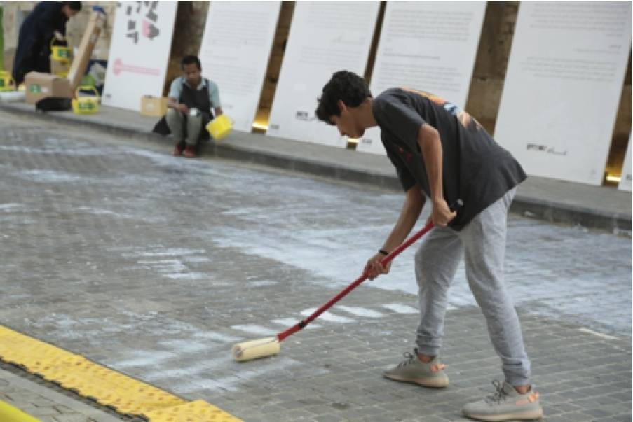 Paths within Jeddah's Al-Balad district are being recreated for the 