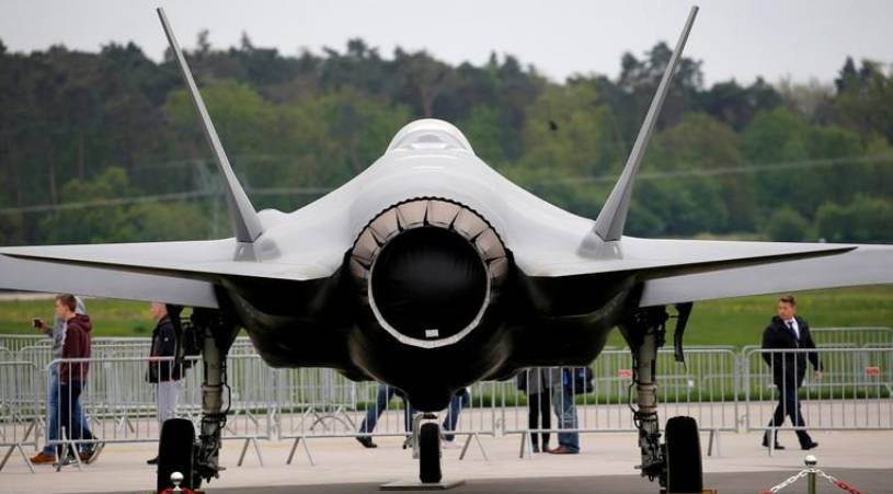 A Lockheed Martin F-35 aircraft is seen at the ILA Air Show in Berlin, Germany. — Reuters