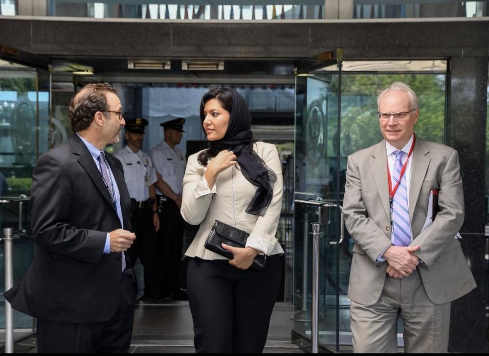 Princess Reema bint Bandar had a productive meeting with the Assistant Secretary of State for Near Eastern Affairs, Mr. David Schenker. — Saudi Embassy.