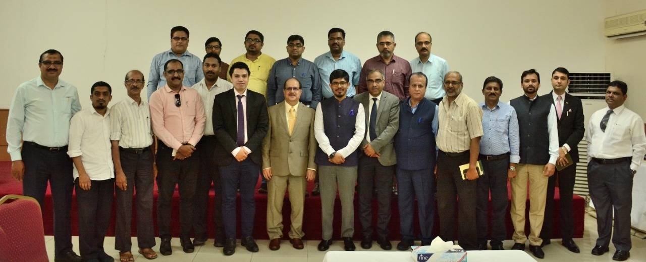 Indian Ambassador Dr. Ausaf Sayeed addressing a press conference in Jeddah on Saturday. Consul General Md. Noor Rahman Sheikh and Haj Consul Y. Sabir are also seen.