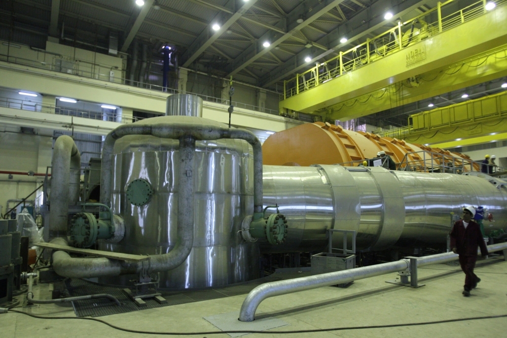 An inside view of reactor at the Russian-built Bushehr nuclear power plant in southern Iran, 1200 km south of Tehran, is seen in this Oct. 26, 2010 file photo. — AFP
