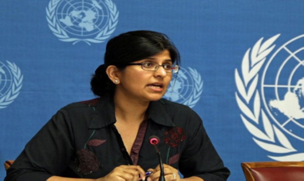Ravina Shamdasani, UN human rights spokeswoman