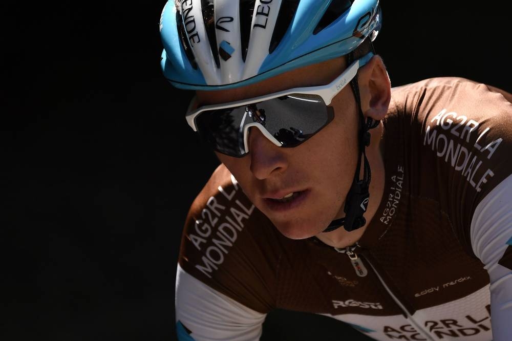 France's Romain Bardet rides during the fifth stage of the 106th edition of the Tour de France cycling race between Saint-Die-des-Vosges and Colmar, eastern France. — AFP 