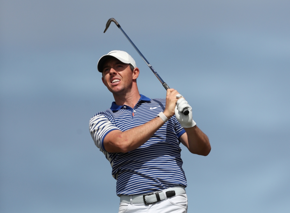 ﻿Northern Ireland's Rory McIlroy on the ninth tee during day four of the Scottish Open at The Renaissance Club, North Berwick, on Sunday. — Reuters