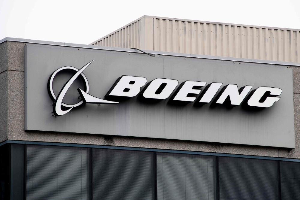 The Boeing Company logo is seen on a building in Annapolis Junction, Maryland, in this March 11, 2019 file photo. — AFP