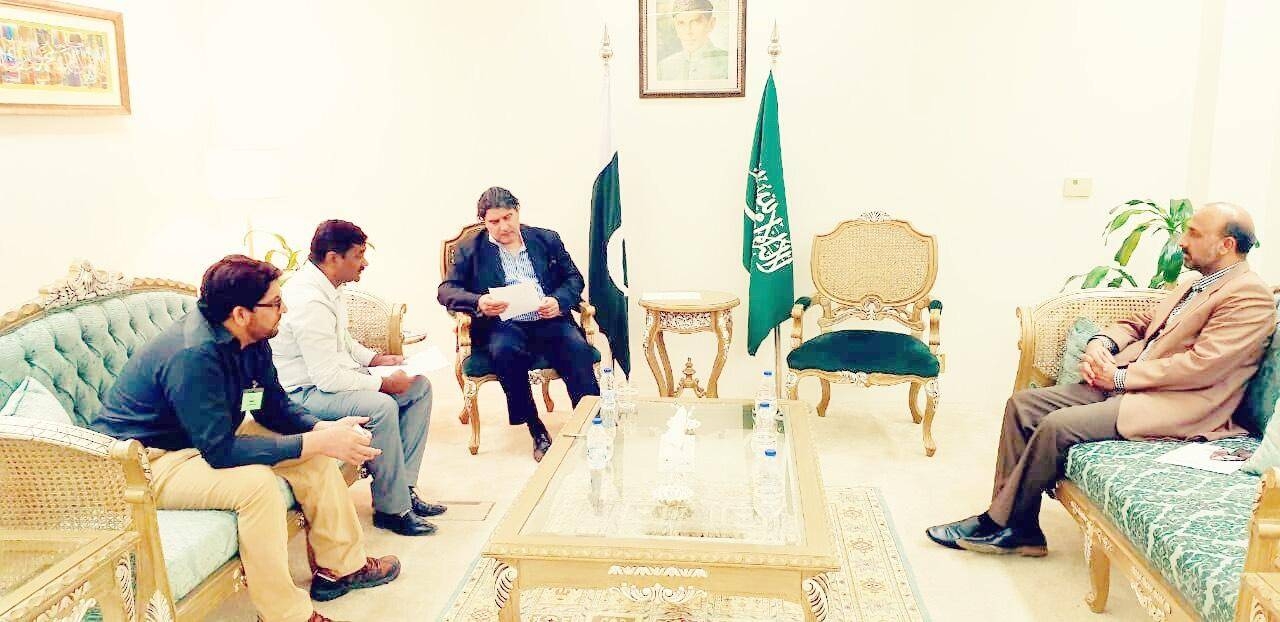 PTI team meets with Pakistani ambassador