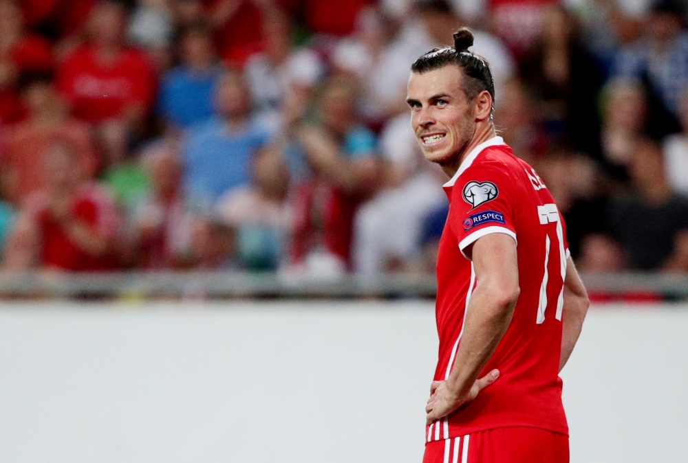 Wales' Gareth Bale reacts during the Euro 2020 qualifier Group E match against Hungary at Groupama Arena, Budapest, Hungary, in this June 11, 2019 file photo. — Reuters