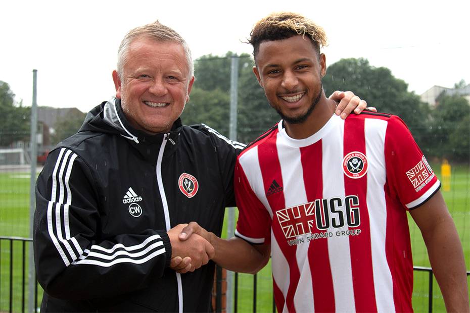 French striker Lys Mousset is big, quick and a different type of threat at the top of the pitch to what we already have, says United manager Chris Wilder. — Courtesy photo