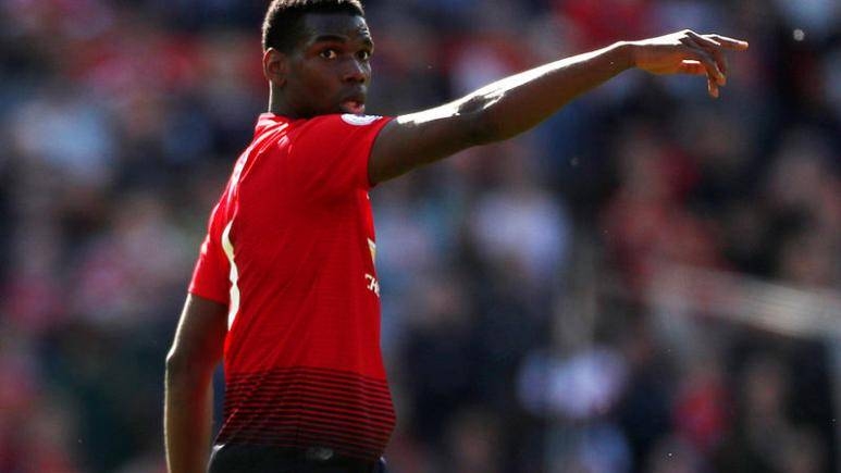Manchester United's Paul Pogba gestures Premier League match against Cardiff City at Old Trafford, Manchester, Britain in this May 12, 2019 file photo. — Reuters