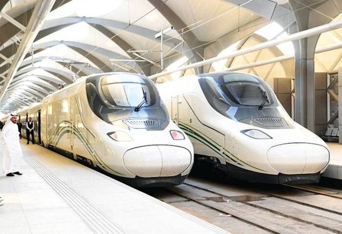 The train transports 3,800 passengers in an hour between Makkah and Madinah and 19,600 between Jeddah and Makah. In a year, it transports about 60 million passengers. — Courtesy photo