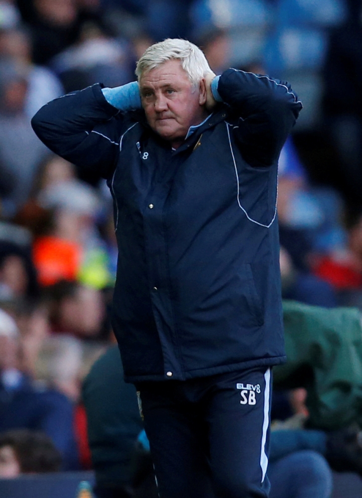 Sheffield Wednesday manager Steve Bruce reacts during Championship match against Leeds United at Elland Road, Leeds, Britain, in this April 13, 2019 file photo. — Reuters