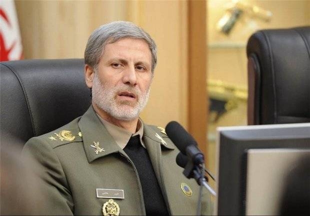 Iran's Defense Minister Brigadier-General Amir Hatami 