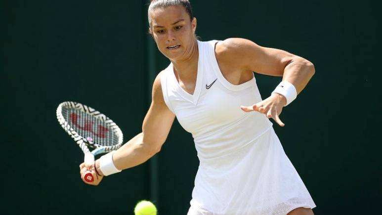 Greece's Maria Sakkari in action during her third round match against Ukraine's Elina Svitolina at Wimbledon, in this July 5, 2019 file photo. — Reuters