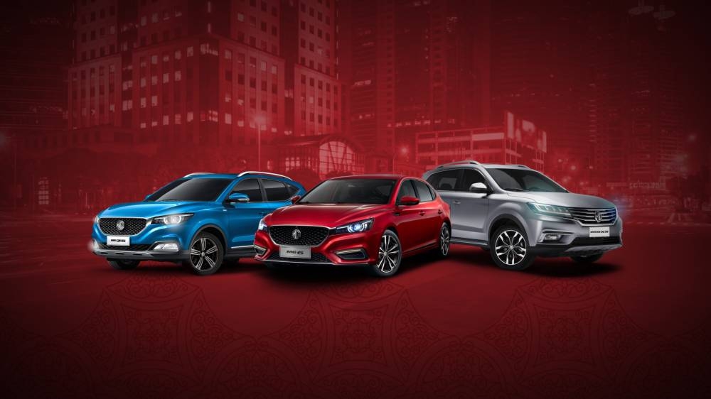 MG ZS, MG6, and MG RX5