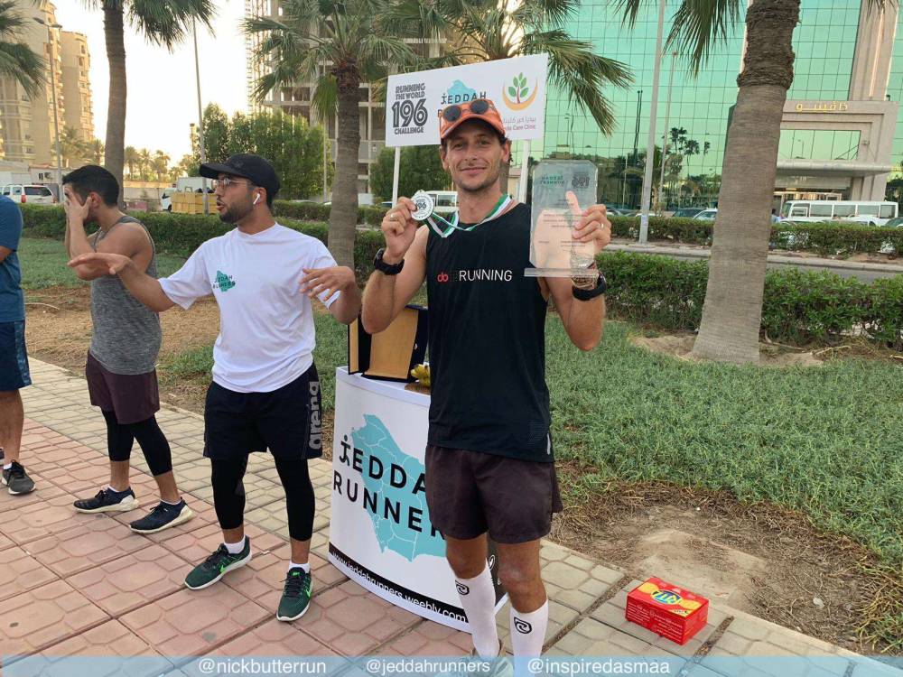 Mission 196 for Nick Butter as he wows Jeddah fans