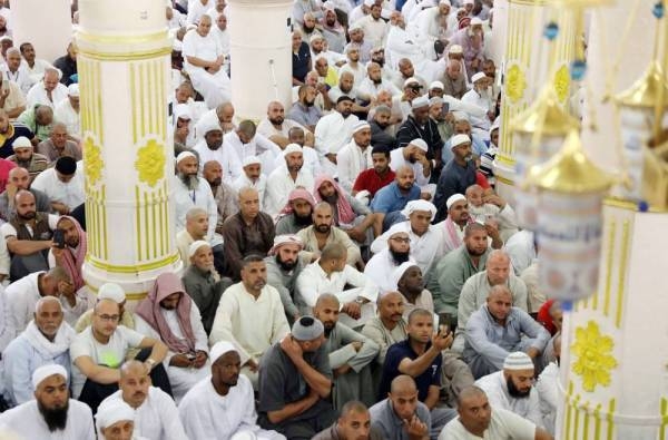 About 800,000 pilgrims are in the Prophet’s City after completing their Haj rituals in Makkah and other holy sites.