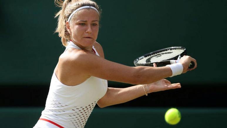 Czech Republic's Karolina Muchova in action during her quarterfinal match against Ukraine's Elina Svitolina at Wimbledon, London, in this July 9, 2019 file photo. — Reuters