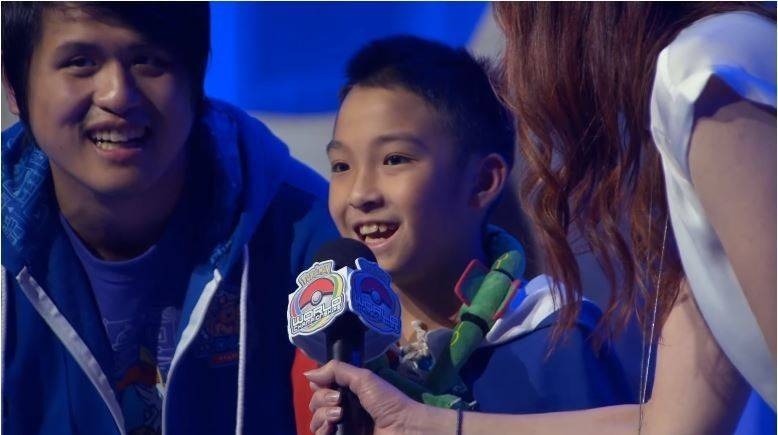 Ten-year-old Wu Pi took first place in junior video game championship held in Washington, recently. — Courtesy photo