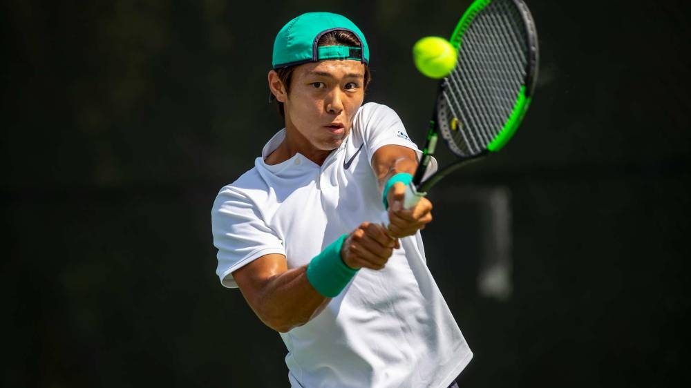 Duckhee Lee becomes first deaf player to win an ATP main draw match. — Courtesy photo 