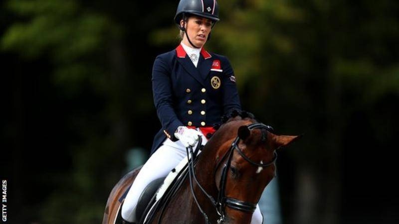 Charlotte Dujardin had posted a score of 81.91% before her score was excluded. — Courtesy photo