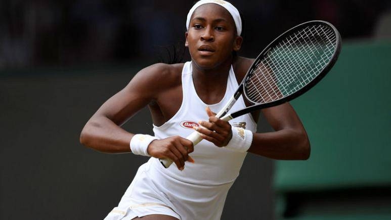 Cori Gauff of the US in action during her fourth round match against Romania's Simona Halep at Wimbledon, London, in this July 8, 2019 file photo. — Reuters 
