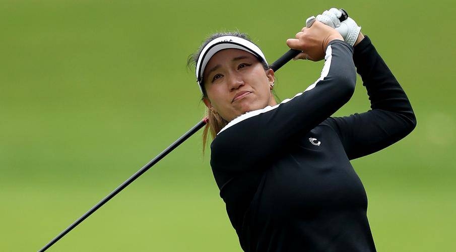 American Annie Park fires an eagle and seven birdies in a seven-under par 65 to grab a one-shot lead in the LPGA's Canadian Women's Open, on Thursday. — Courtesy photo