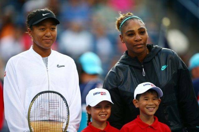 Top-seeded defending champion Naomi Osaka of Japan, left, and 23-time Grand Slam winner Serena Williams will not have umpire Carlos Ramos handle their match should they meet at the US Open as they did in last year's women's final. — Courtesy photo