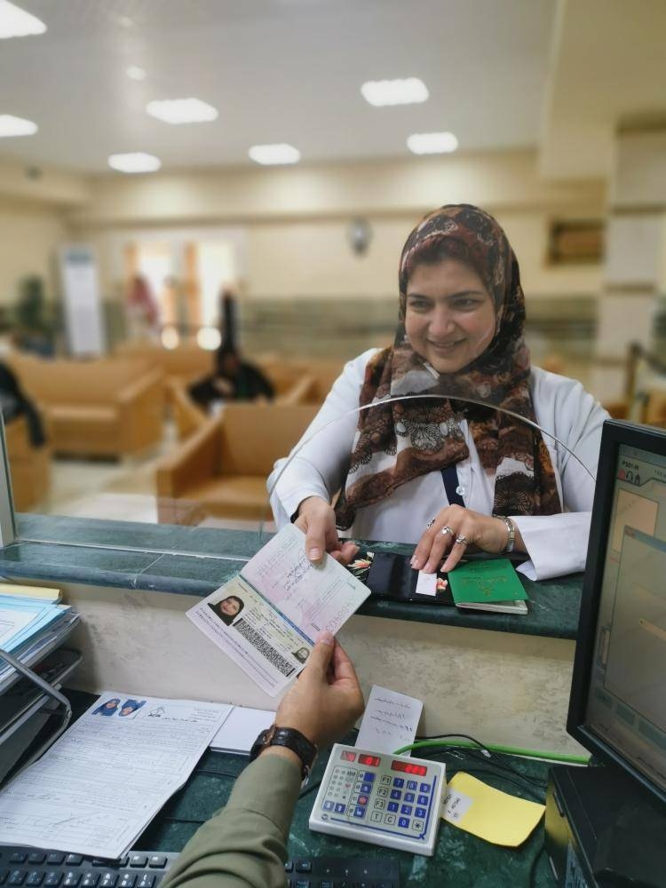 Maj. Gen. Abed Al-Harthy, director of Passports in Makkah Region, said all passport centers are engaged in carrying out the order to issue passport to all those above the age of 21 years without any restrictions. — Okaz photos