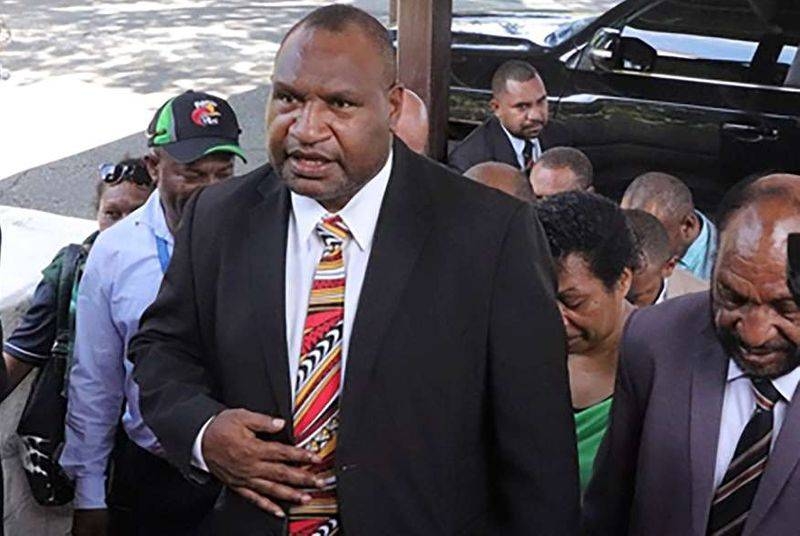 Prime Minister James Marape has appealed to Australia for funds from its A$600 million aid budget.  -AFP